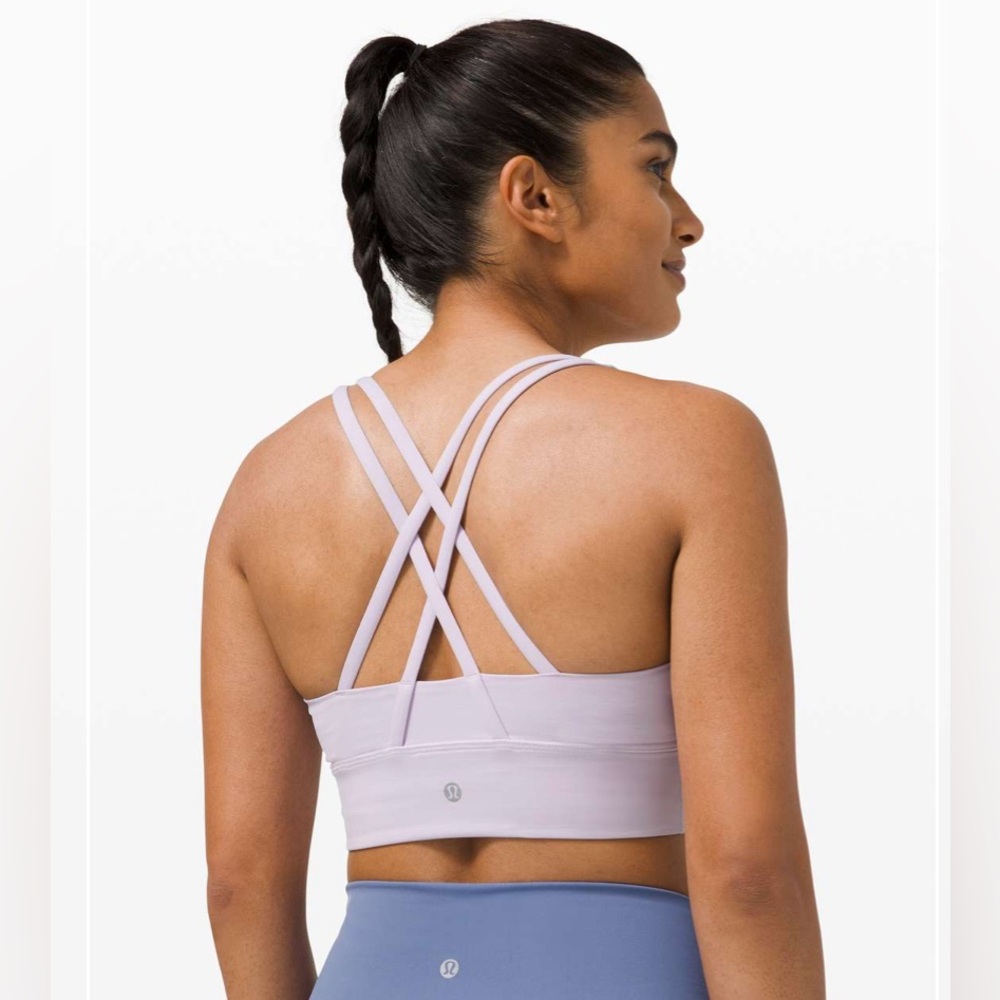 Lululemon Energy Bra Long Line *Medium Support, B–D Cup
Lavender Purple  size 8